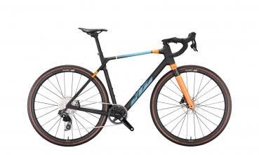 KTM X-STRADA MASTER   XS/49cm   carbon matt (pale orange+blue+lemon)