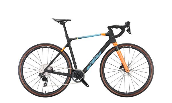 KTM X-STRADA MASTER   XS/49cm   carbon matt (pale orange+blue+lemon)